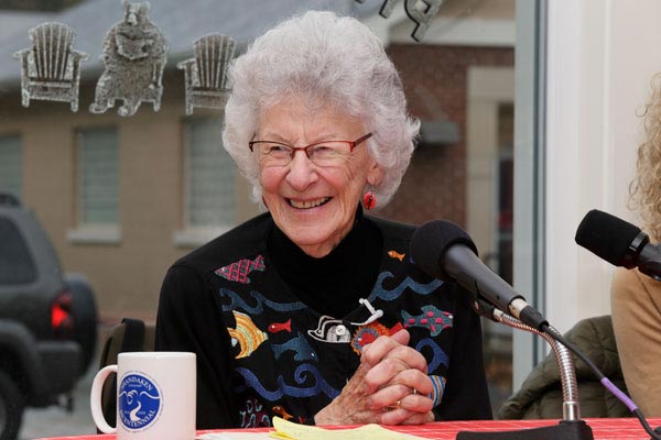 Joan Wulff at the Phoenicia Library